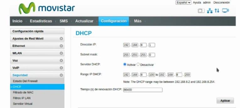 Configurar Huawei B315 como punto de acceso