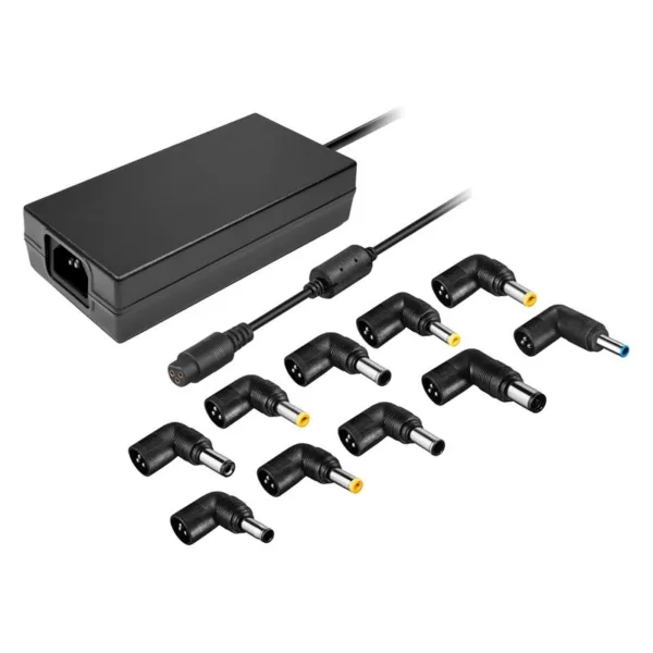 CARGADOR PORTATIL LEOTEC 120W AUTOMATICO + 10 CONECTORES 12-20V