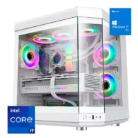 ORDENADOR GAMING HYPE RGB I9 14900K/32 DDR5/2TB NVME/REF.LI/850W/W11P WHITE
