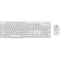 TECLADO + RATON LOGITECH MK295 WIRELESS WHITE