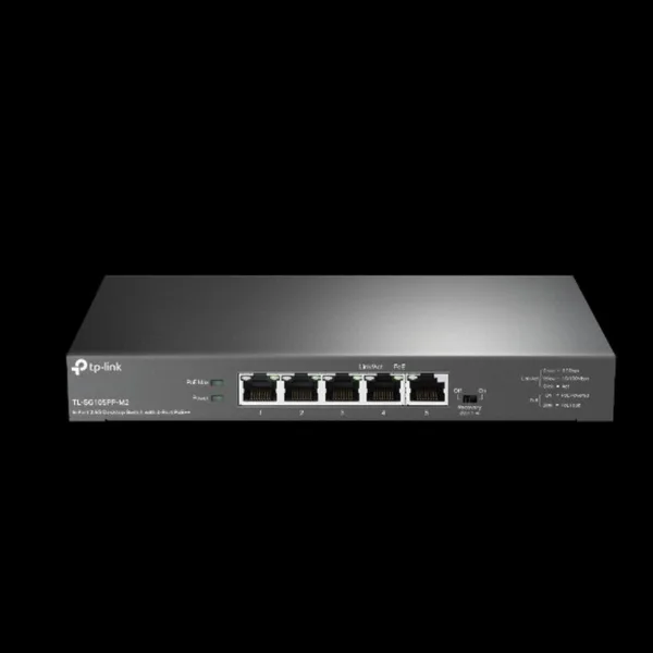 TP-LINK SWITCH 4  PUERTOS POE TL-SG105PP-M2