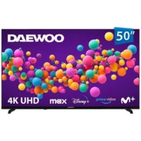 TELEVISOR DAEWOO 50 QLED UHD 4K USB SMART TV WIFI BLUETOOTH HOTEL