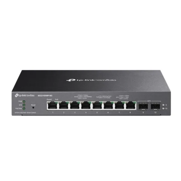 TP-LINK SWITCH SEMIGESTIONABLE 10 PUERTOS GIGABIT  PUERTOS POE+