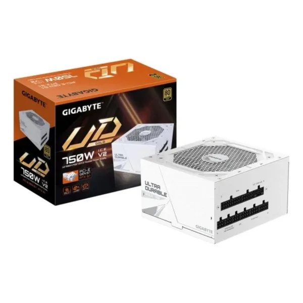 FUENTE DE ALIMENTACION GIGABYTE UD 750W PG5  80+ MODULAR ATX GOLD WHITE