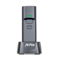 LECTOR AVPOS CODIGOS PORTATIL 2D + QR BT03 WIRELESS 2.4 + BLUETOOTH + BASE