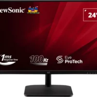 MONITOR VIEWSONIC 24 IPS 100HZ 1MS SLIM FRAME HDMI VGA EYE PROTECH 3YR GAR