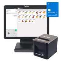 PACK TPV AVPOS K2000 15 I3/8GB/128GB/WIFI/BLUETOOTH/LAN 1000/W11P + TC21