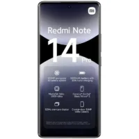 SMARTPHONE XIAOMI REDMI NOTE 14 PRO 6.67 FHD+ 8GB/256GB/200MP/NFC/4G BLACK