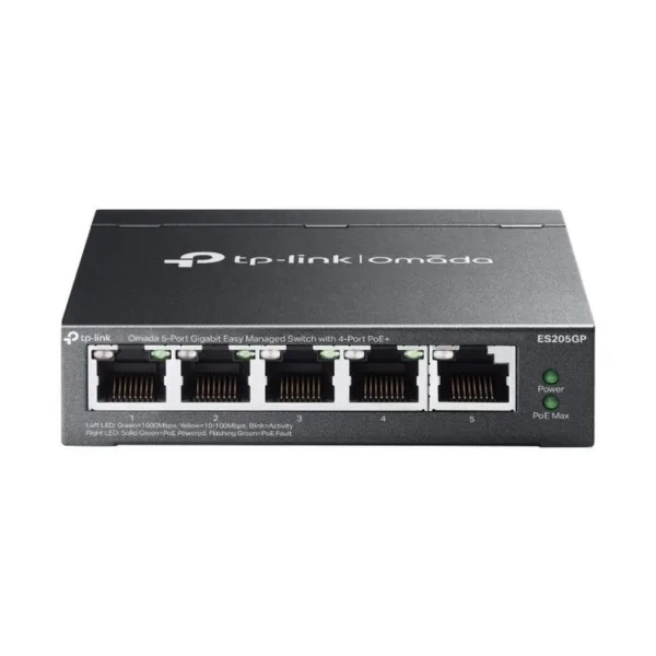 TP-LINK SWITCH GESTIONABLE ES205GP OMADA 5P