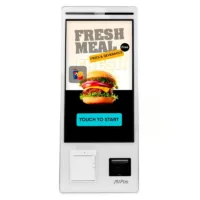 KIOSKO AUTOSERVICIO AVPOS SUELO 27 I5 10TH/8G/256G/WIFI/PRINTER/2D/W11P WH