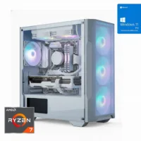 ORDENADOR GAMING FAG WHITE R7 9800X3D/32GB RGB/1TBM2/REF.LIQ/850W/W11PRO