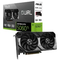 TARJETA DE VIDEO NVIDIA ASUS RTX 5060 TI DUAL OC 8GB GDDR7 PCIE 5.0