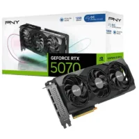TARJETA DE VIDEO NVIDIA PNY RTX5070 OC 12GB GDRR7 TRIPLE FAN DP HDMI