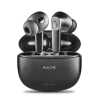 AURICULARES NGS HUSH IN EAR ANC/ENC BLUETOOTH BLACK