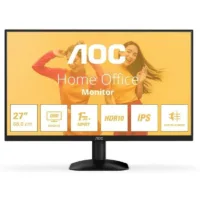 MONITOR PROFESIONAL AOC 27 QHD IPS HDMI DP BLACK