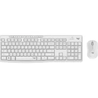 TECLADO + RATON LOGITECH MK295 WIRELESS WHITE