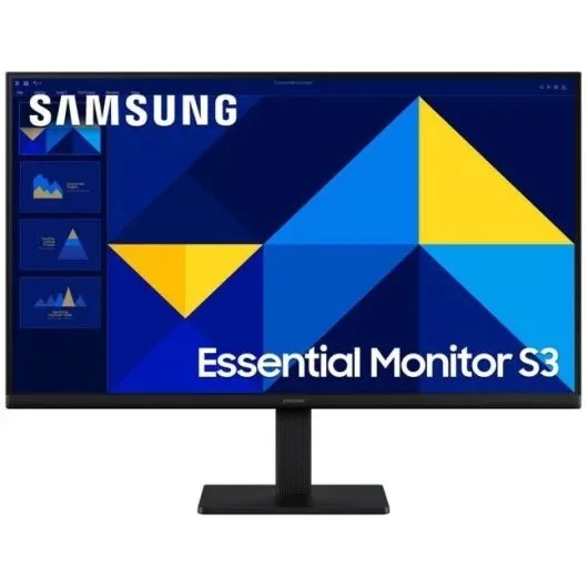MONITOR SAMSUNG ESSENTIAL S3 27 IPS 100HZ VGA HDMI BLACK