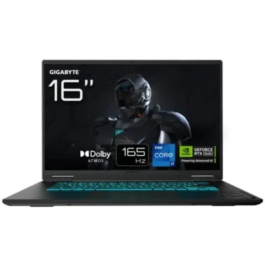 PORTATIL GAMING GIGABYTE A16 I7 13620H/32GB DDR5/SSD1TB/16 WUXGA/RTX5060/W11HOME