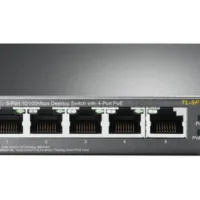 TP-LINK SWITCH DE 5 PUERTOS 10/100 4P POE (58W)