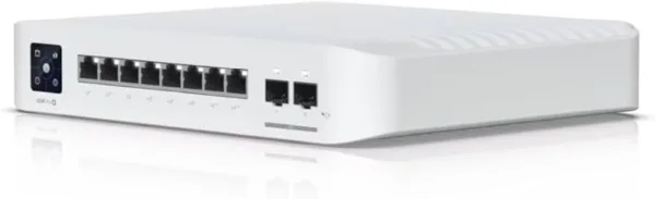 UBIQUITI SWITCH 8 PUERTOS 6 POE+ 2 POE++ Y 2 10G SFP+ USW-PRO-8 120W