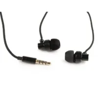 AURICULARES + MICROFONO GEMBIRD IN EAR BLACK