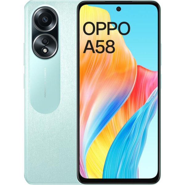 SMARTPHONE OPPO A58 6.72 FHD+ 6GB/128GB/NFC/50MPX GREEN