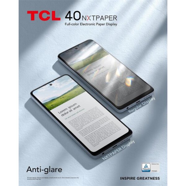 Smartphone Tcl 40 Nxtpaper 6.78 8gb/256gb/50mpx/4g Opalescent